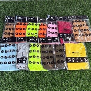 Unbranded Unisex Face Coverings 13 pieces OSFM